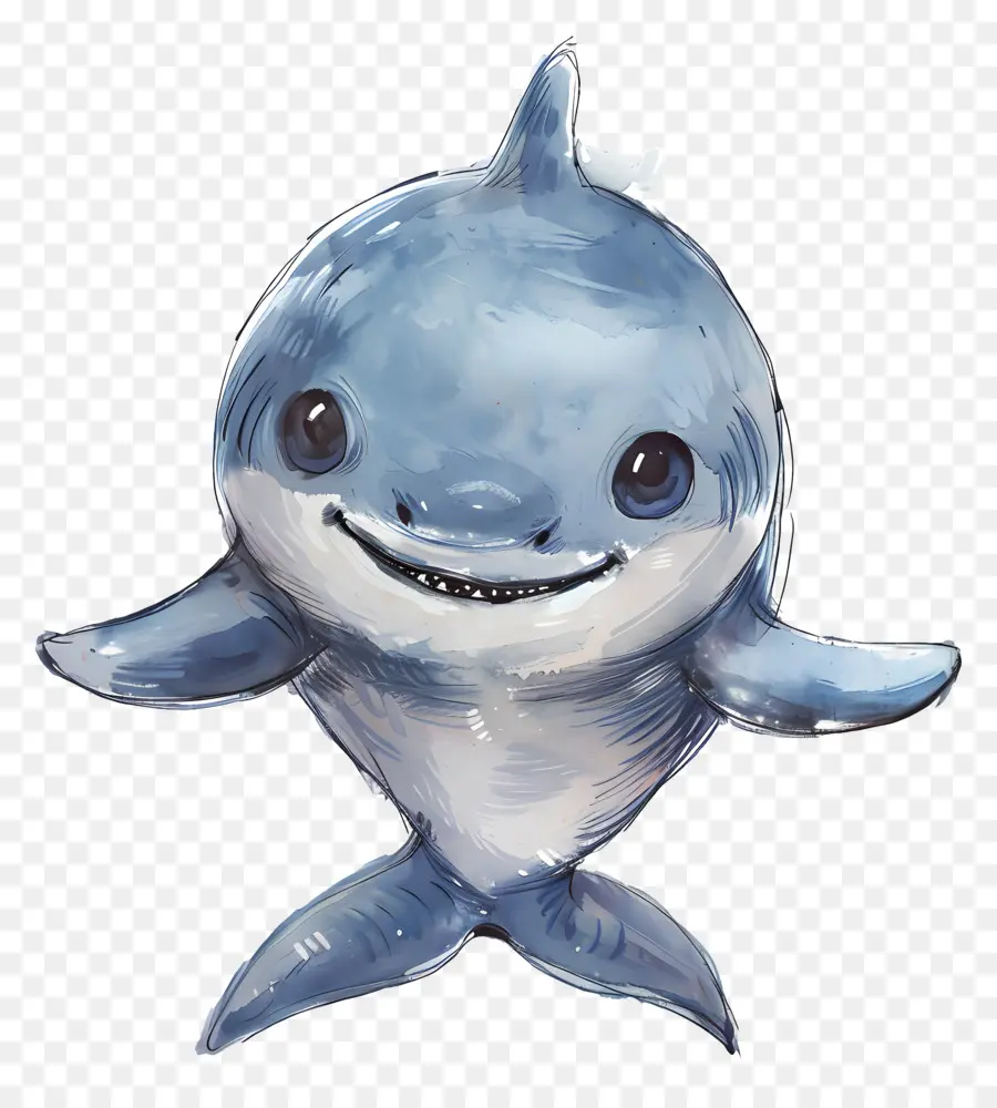 Filhote De Tubarão，Tubarão Azul PNG