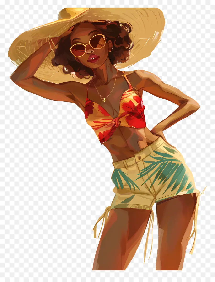 Mulher De Verão，Mulher PNG