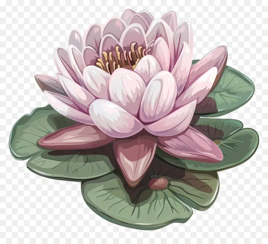 Nenúfar，Lótus Rosa PNG