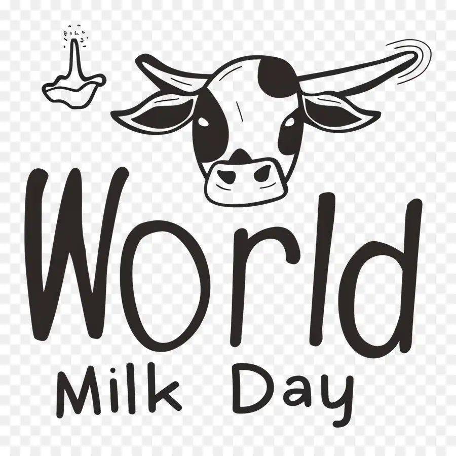 Mundial De Leite Dia，Cow PNG