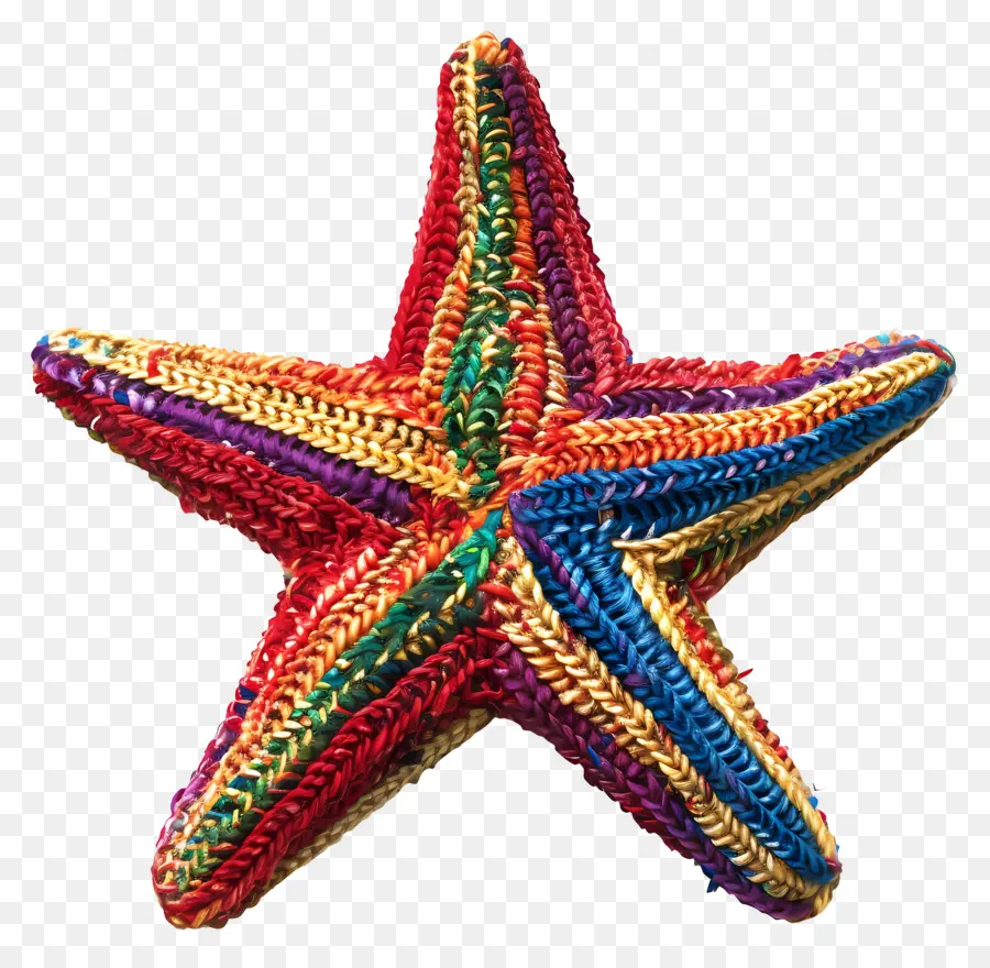 Estrela，Tricotado à Mão PNG