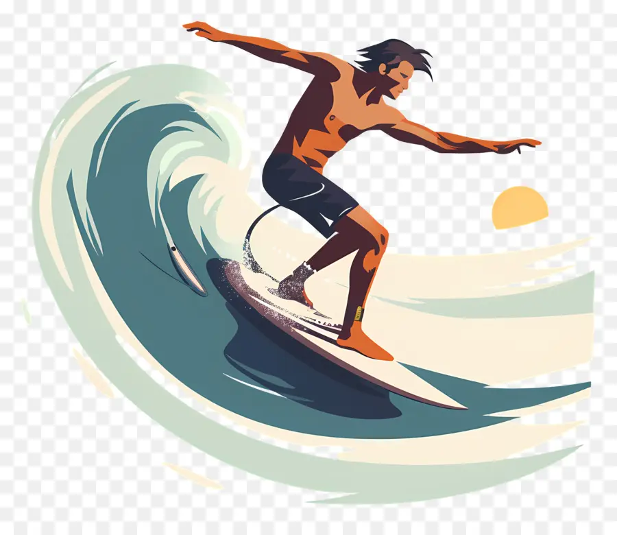 Surfar，Surfista PNG