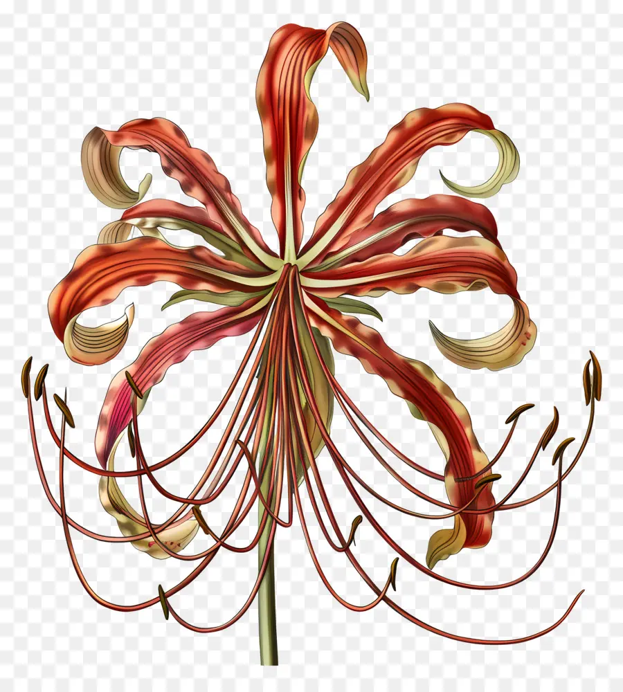 Spider Lily，Lírio Vermelho PNG