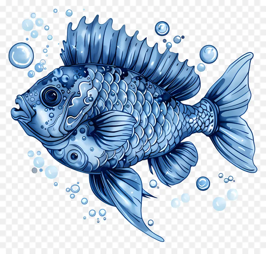 Peixe Azul，Peixe PNG