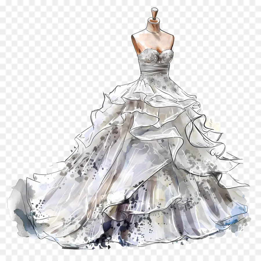 Vestido De Noiva De Noiva，Vestido De Noiva PNG