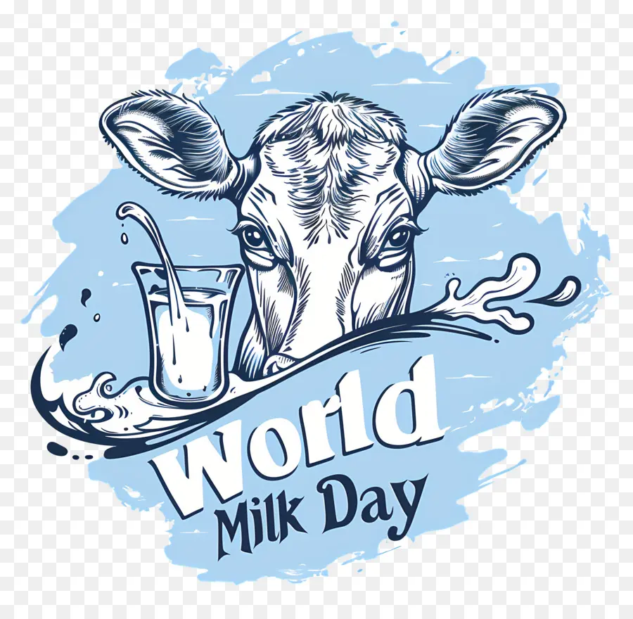Mundial De Leite Dia，Cow PNG