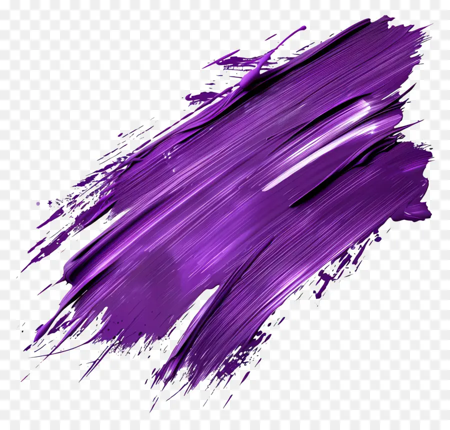 Pincel Roxo Pincel，Pintura Roxa PNG