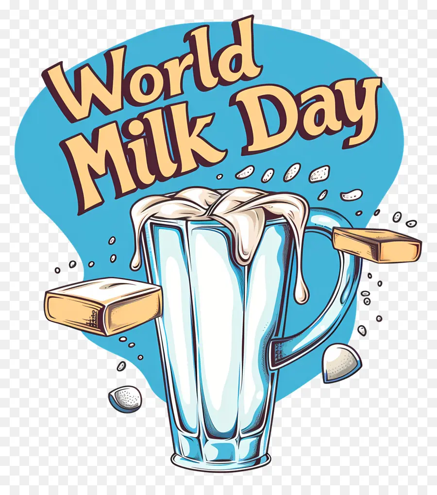 Mundial De Leite Dia，Milkshake PNG
