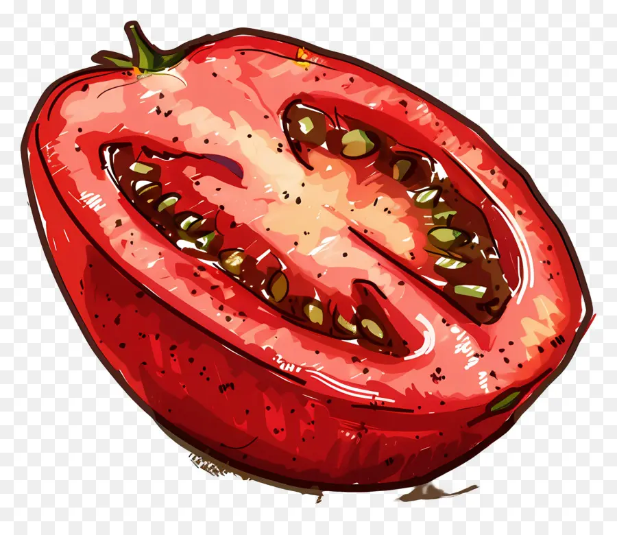 Fatia De Tomate，Vermelho Tomate PNG