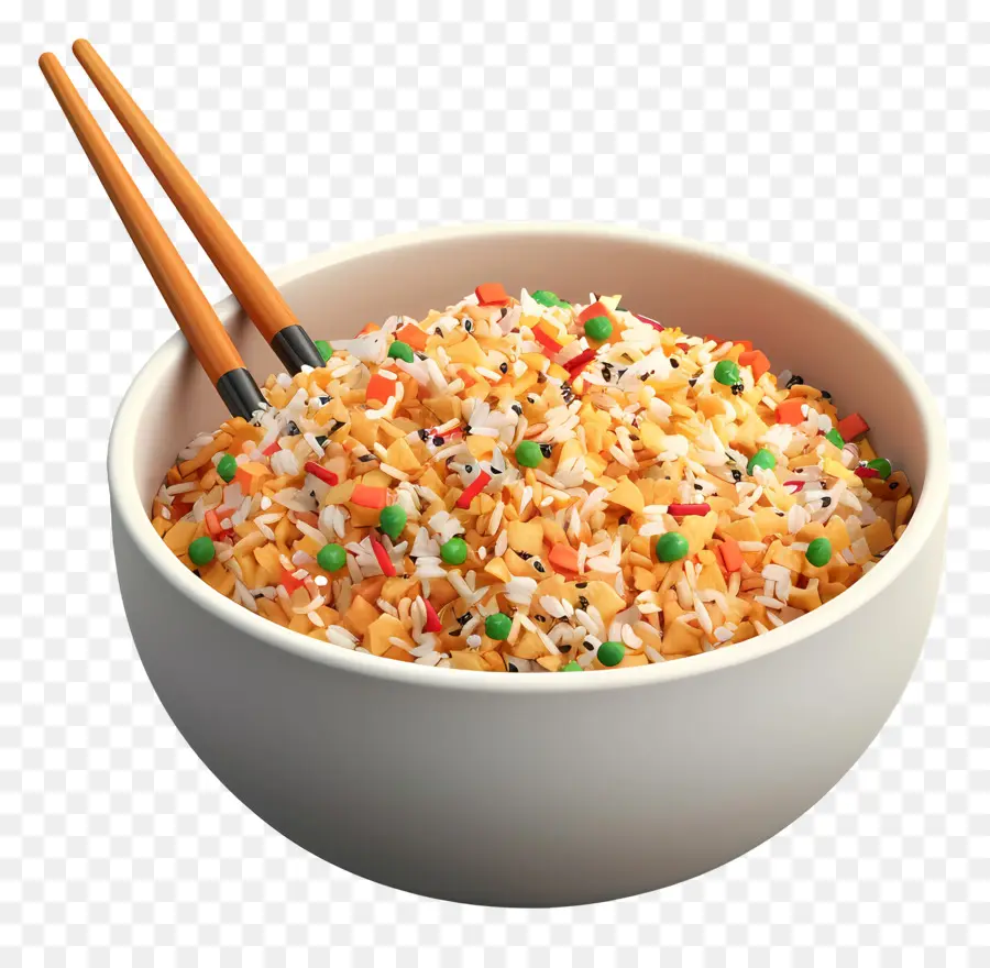 Arroz Frito Chinês，Tigela De Arroz Frito PNG