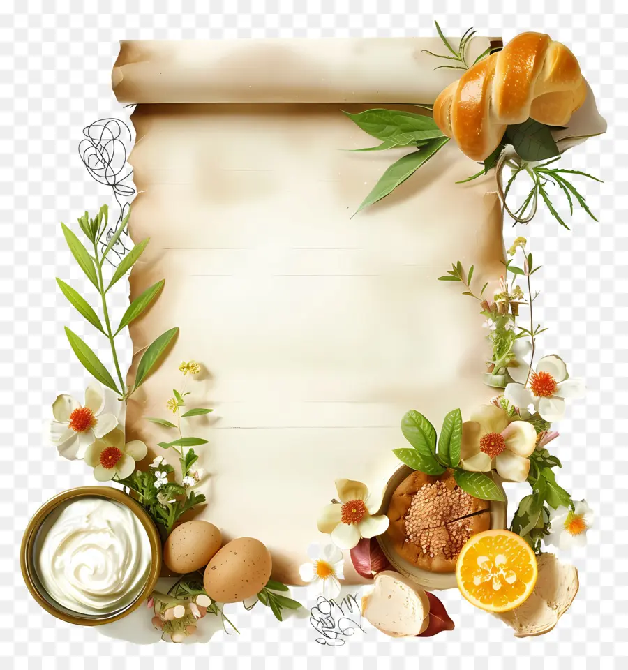 Shavuot，Elementos Florais PNG