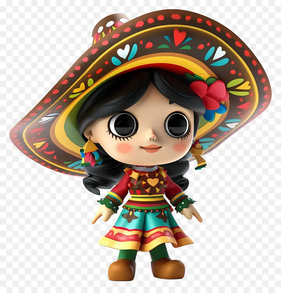 Festa Junina，Mexicano Boneca PNG