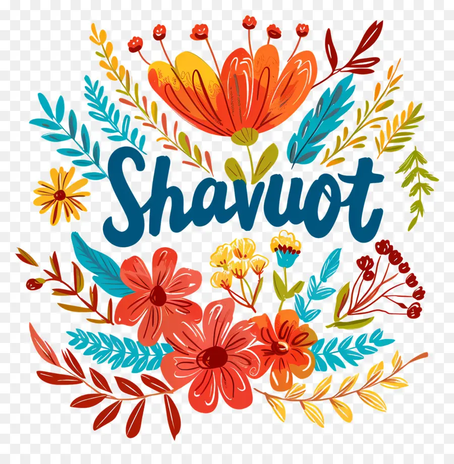 Shavuot，Arranjo Floral PNG