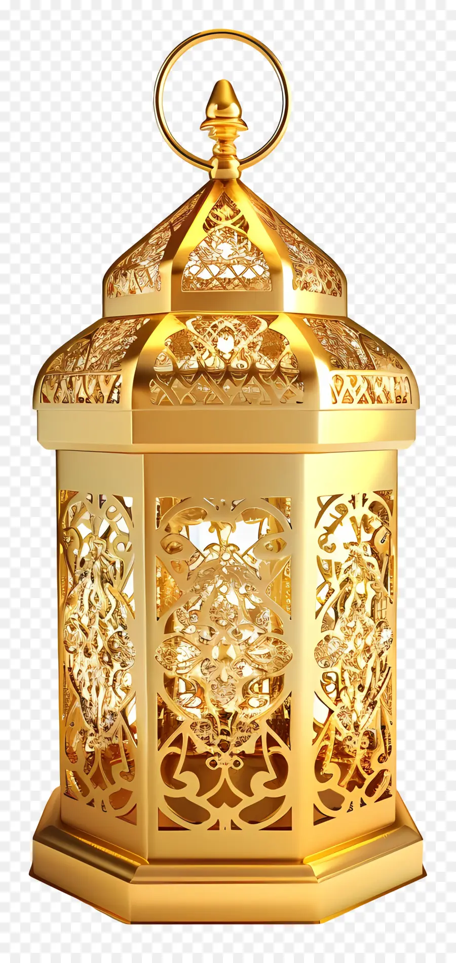 O Ramadã Lanterna，Titular Do Vela De Ouro PNG