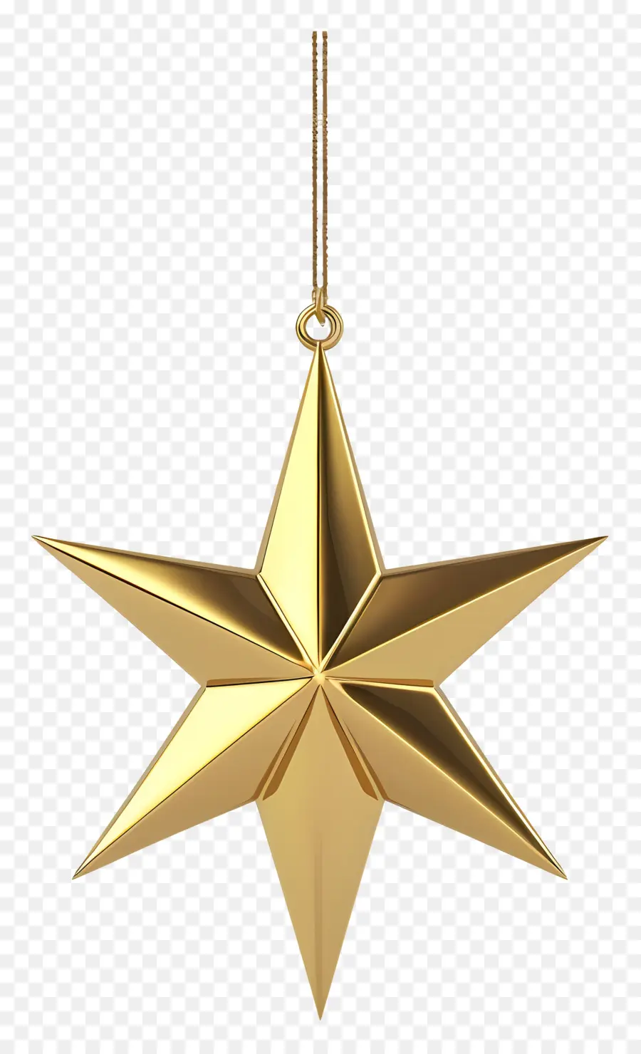 Estrela De Ouro，Pentagrama PNG