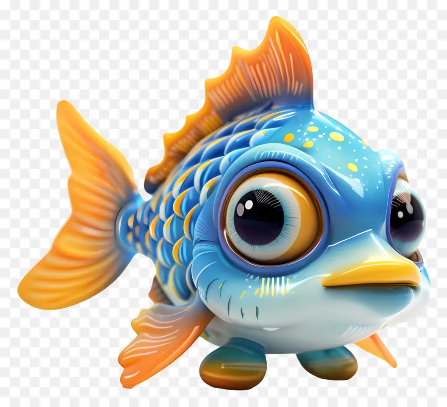 Sea Animals，Peixe Azul PNG