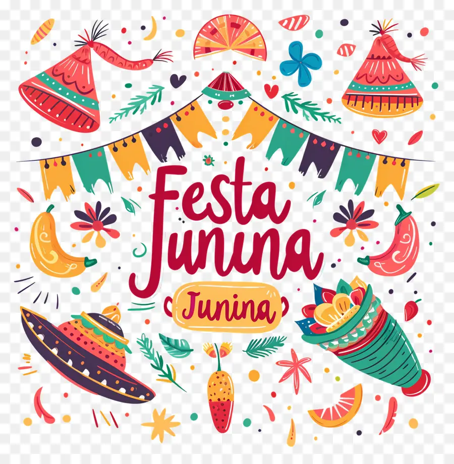 Festa Junina，Tema Mexicano PNG