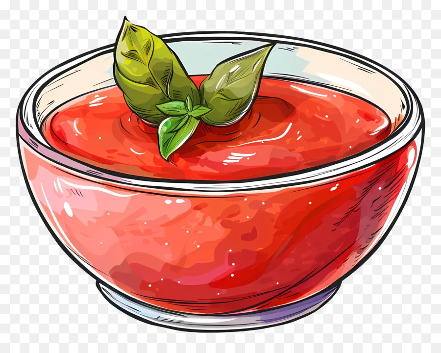 Molho De Tomate Da Tigela，Molho Vermelho PNG