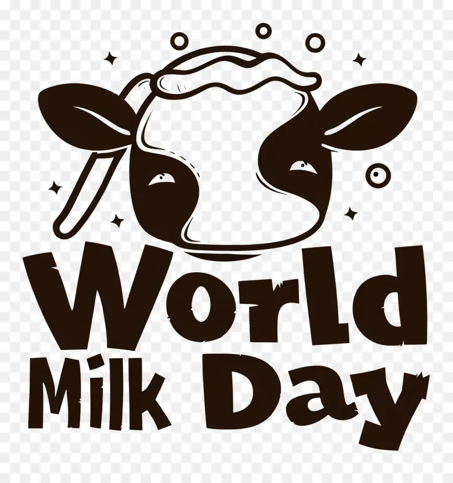Mundial De Leite Dia，Brown Cow PNG