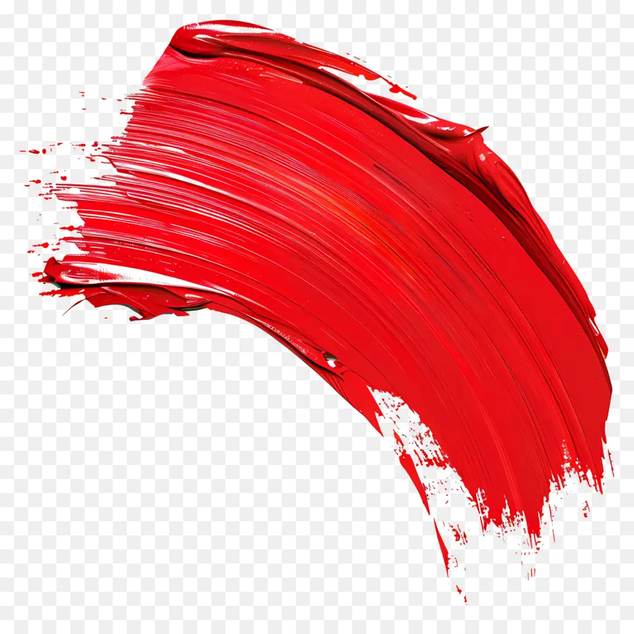 Pincel Vermelho Pincel，Pincel De Tinta Vermelha PNG