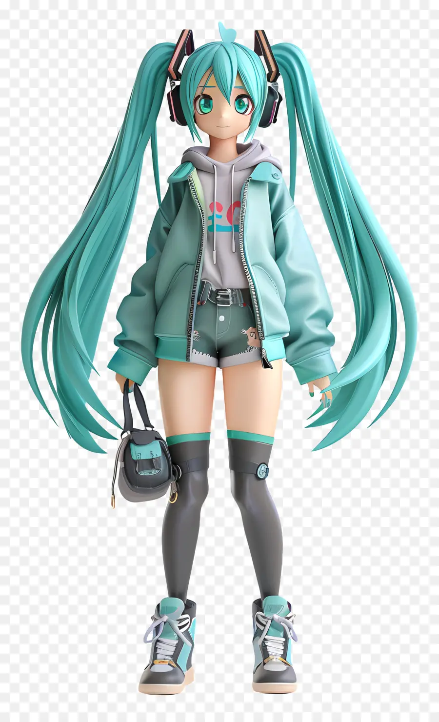 Hatsune Miku，A Mulher Da Moda PNG