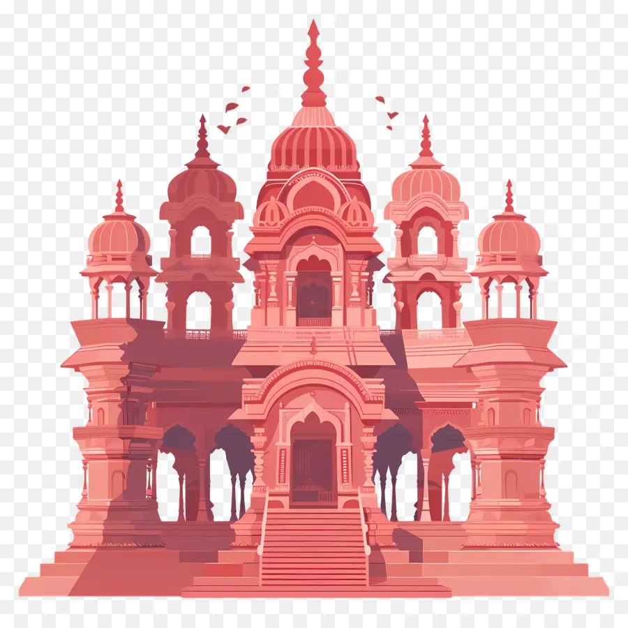 Templo Hindu，Templo Indiano PNG