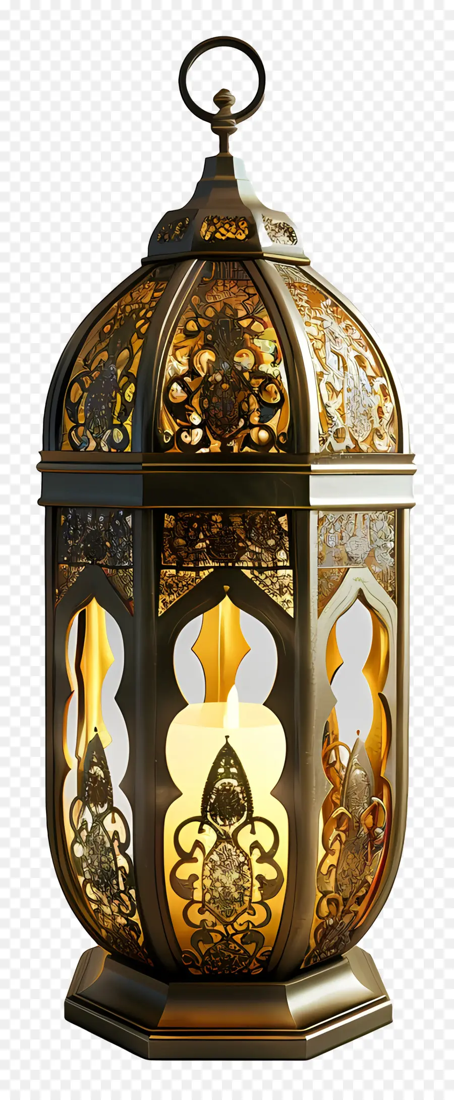 O Ramadã Lanterna，Lâmpada Ornamentada PNG