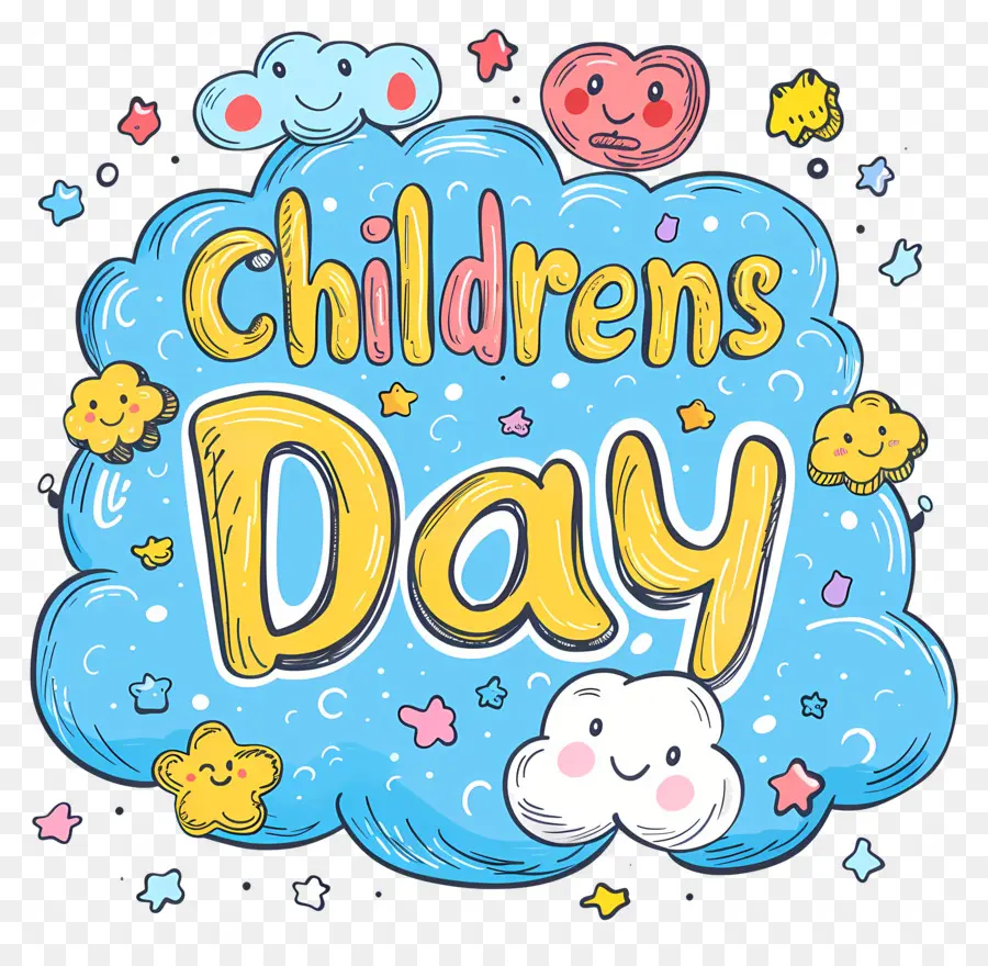 Childrens Day，Smiley Face PNG