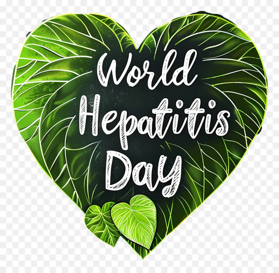O Dia Mundial Da Hepatite，Heartshaped PNG