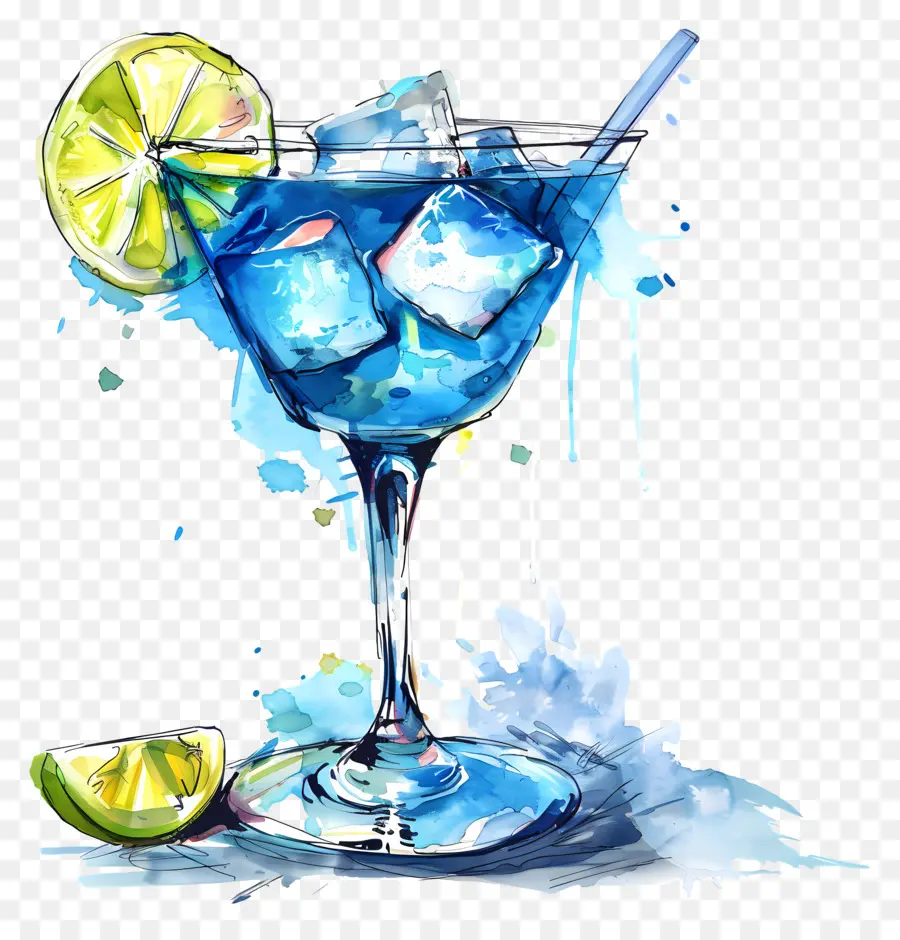 Azul Cocktail，Margarita PNG