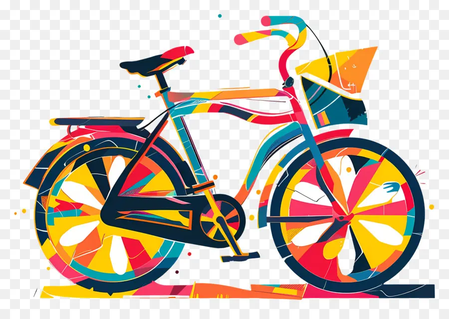 Dia Mundial Da Bicicleta，Arte Do Grafite PNG