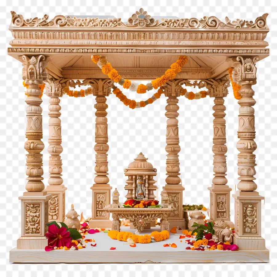 Casamento Hindu，Mandap PNG