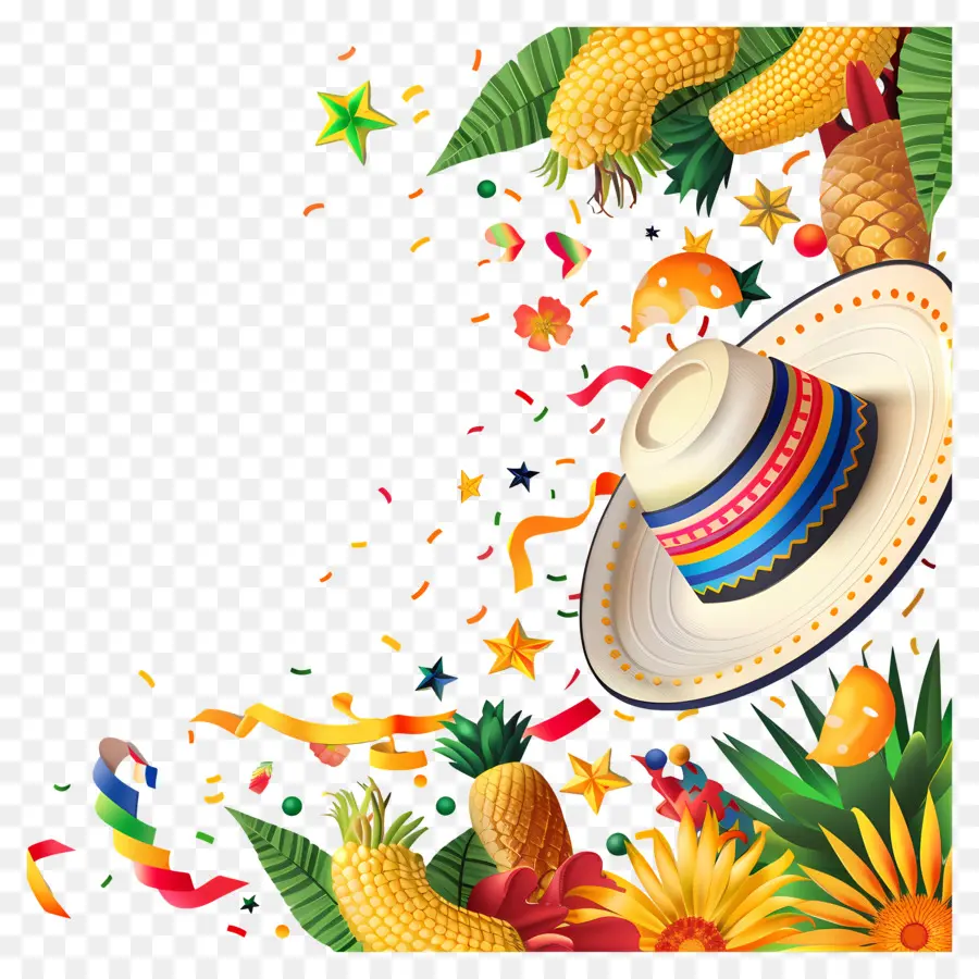 Festa Junina，Sombrero PNG