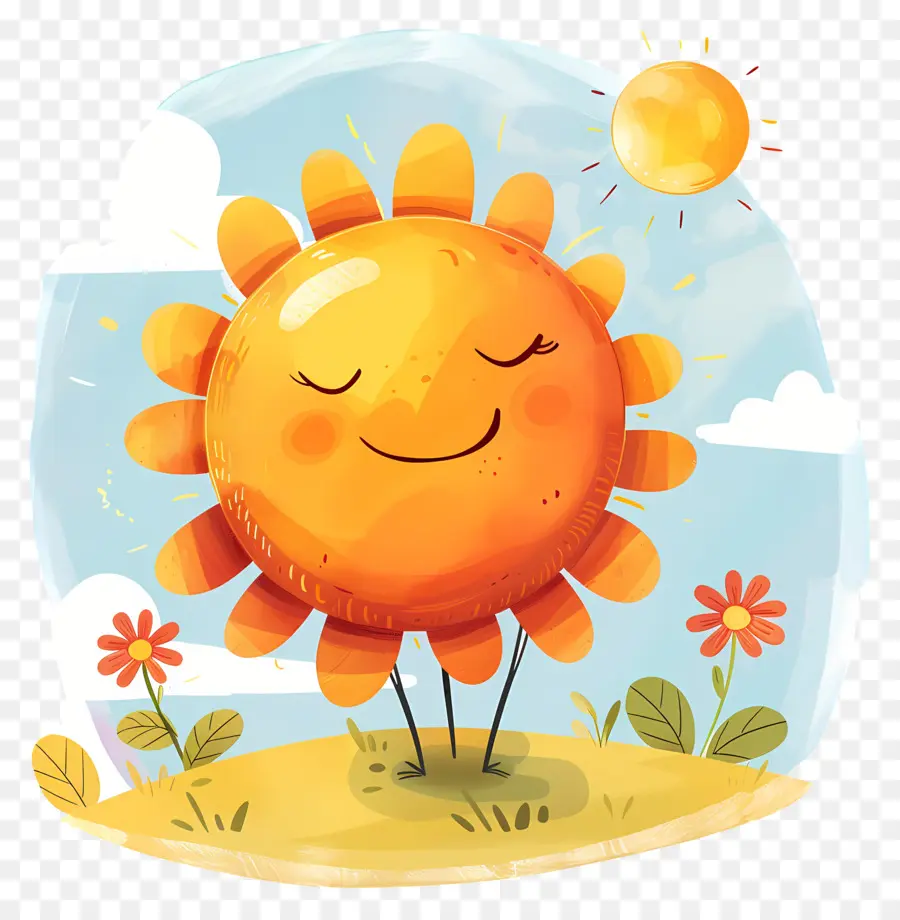 Sunshine，Bonito Sol PNG