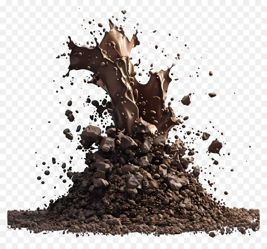 Soil，Chocolate PNG