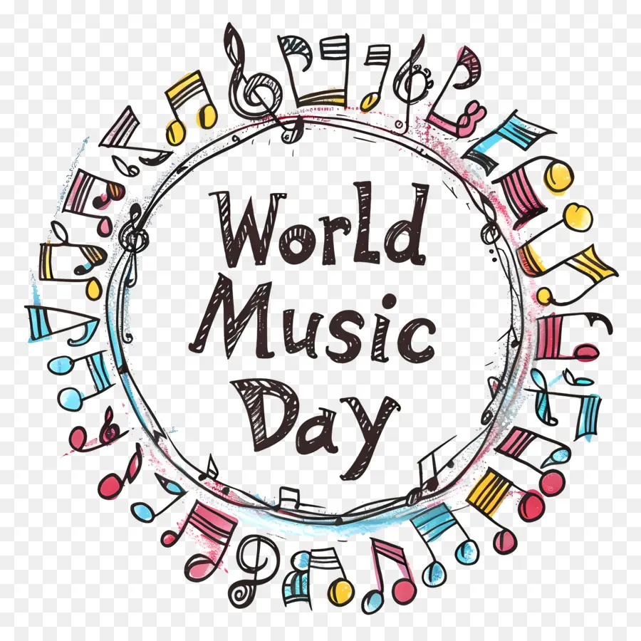 Dia Mundial Da Música，Floral Padrão PNG