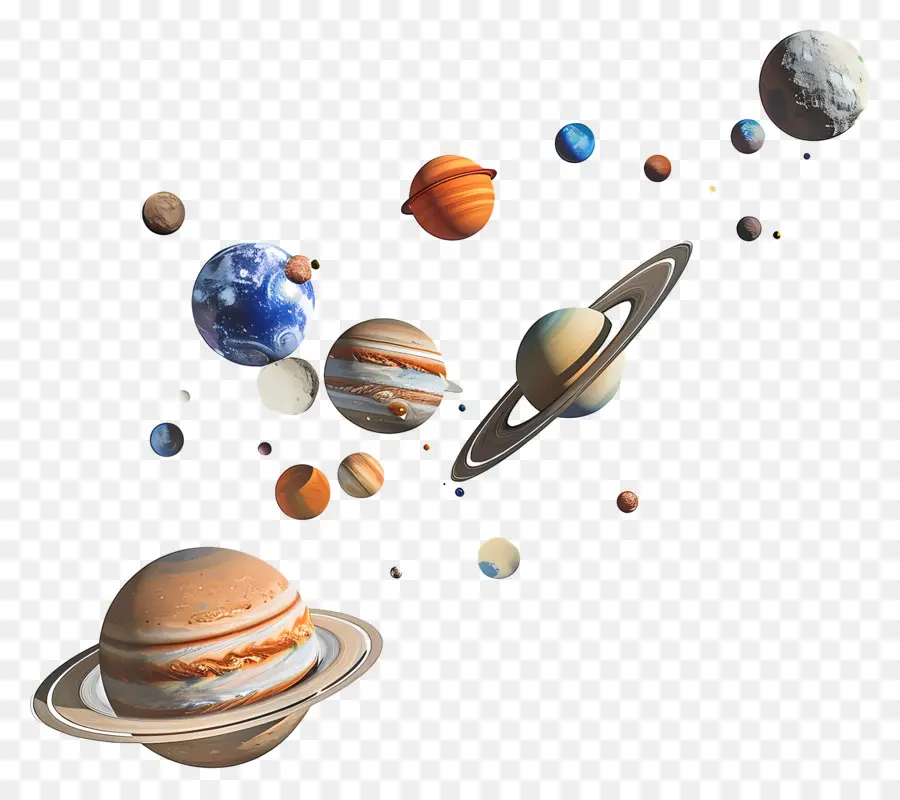Planetas Do Sistema Solar，Planetas PNG