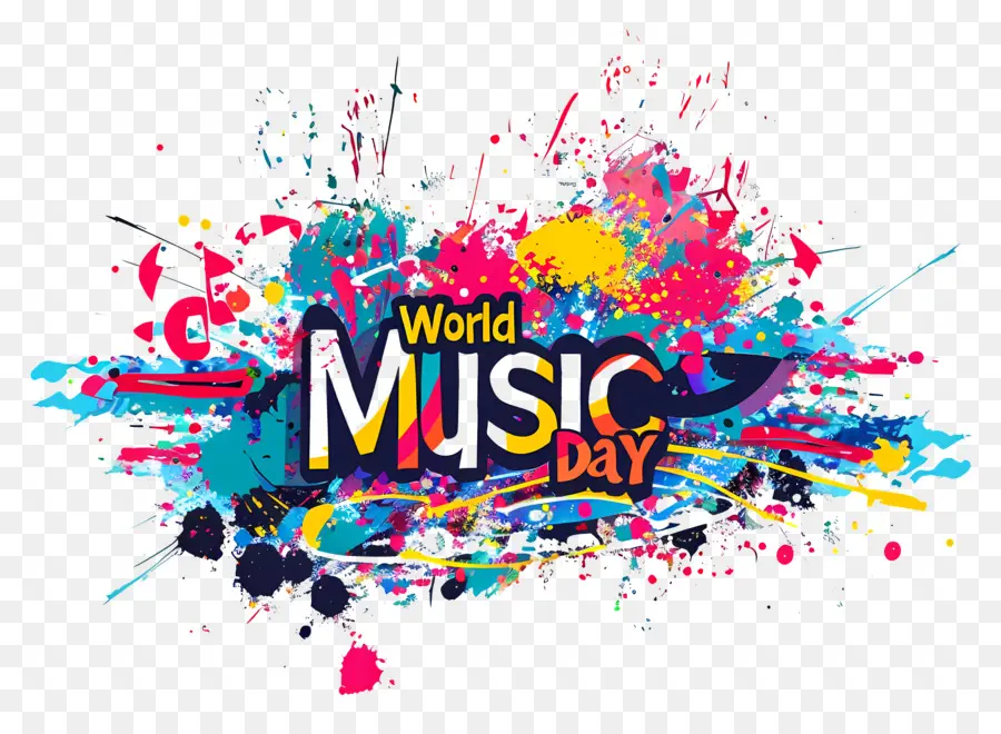 Dia Mundial Da Música，Pintura Digital PNG