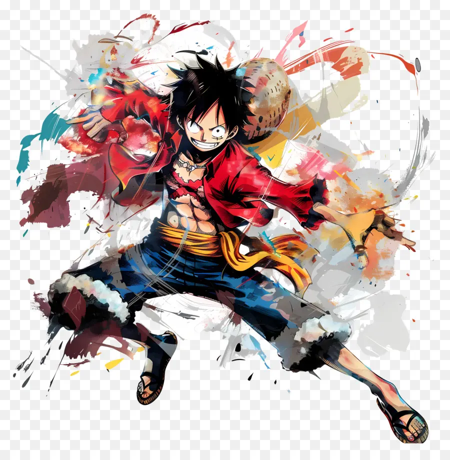 Anime Luffy，Anime PNG