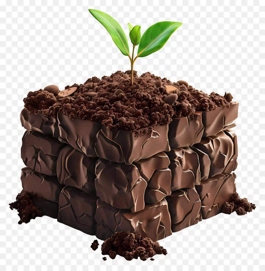 Soil，Chocolate Escuro PNG
