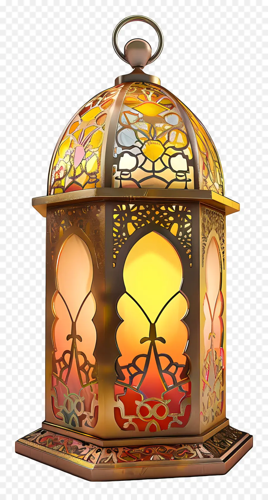 O Ramadã Lanterna，Lâmpada De Latão PNG