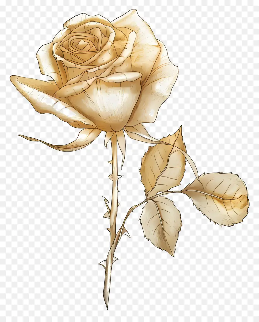 Ouro Rose，Rosa PNG
