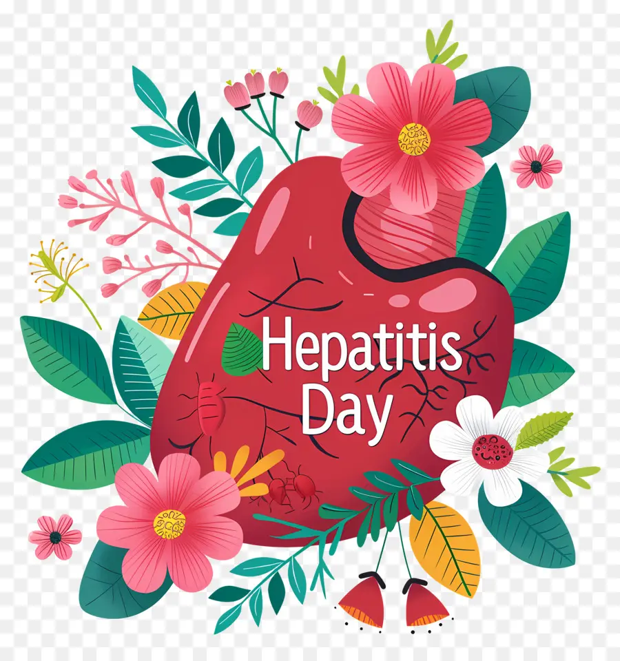 O Dia Mundial Da Hepatite，Coração PNG