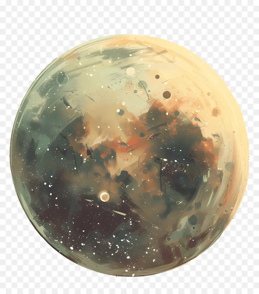 Planetas，Planeta Goldenbrown PNG