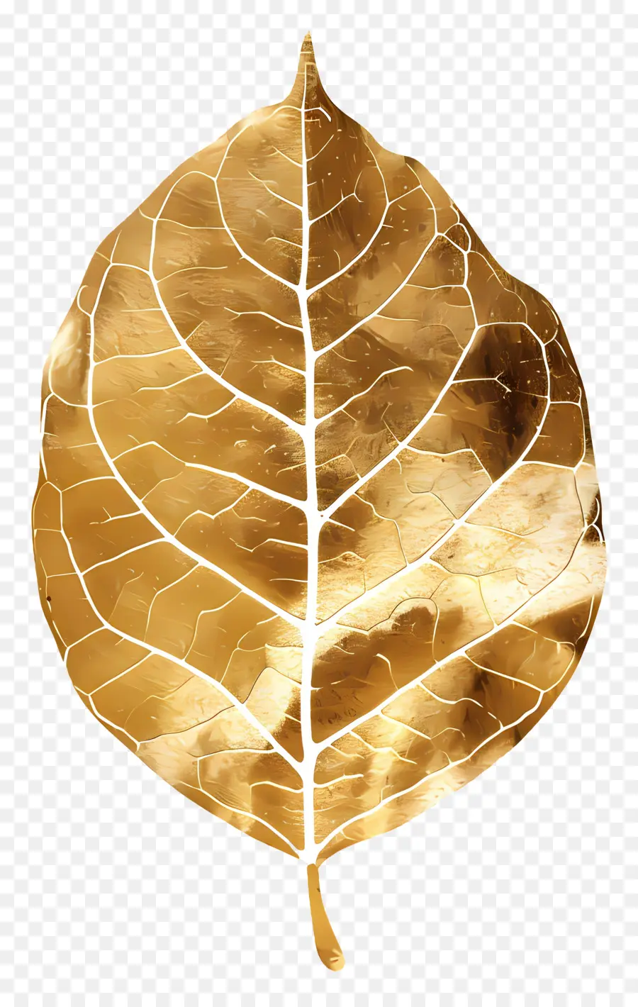 A Folha De Ouro，Golden Leaf PNG