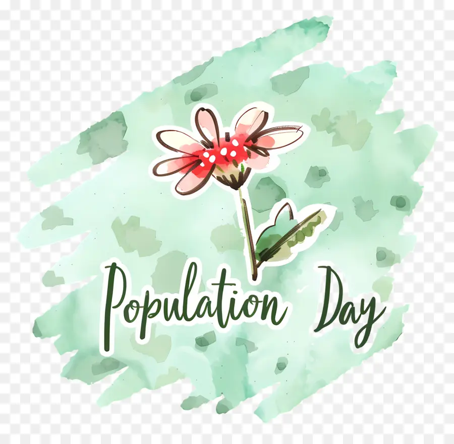 Dia Mundial Da População，Rosa Vermelha PNG