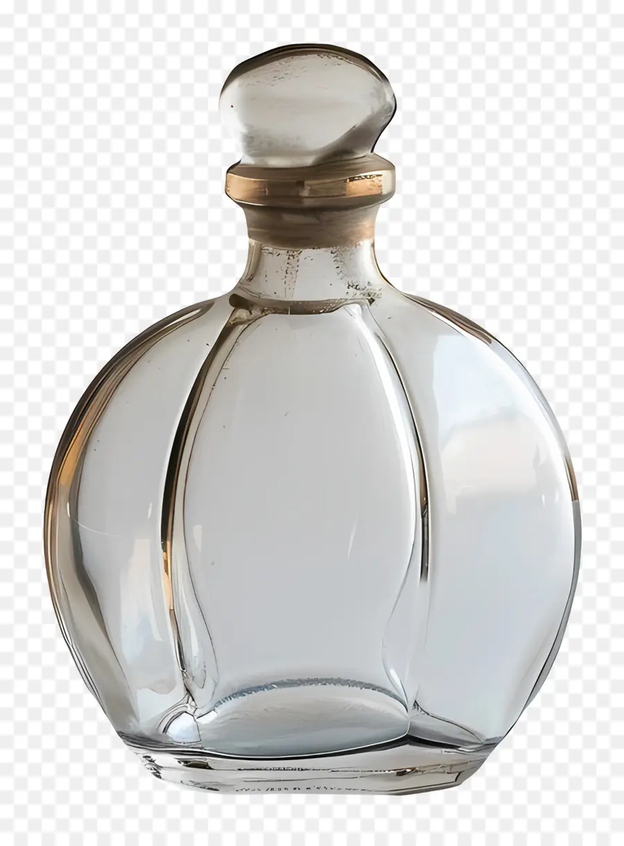 Frasco De Perfume，Garrafa De Vidro Transparente PNG