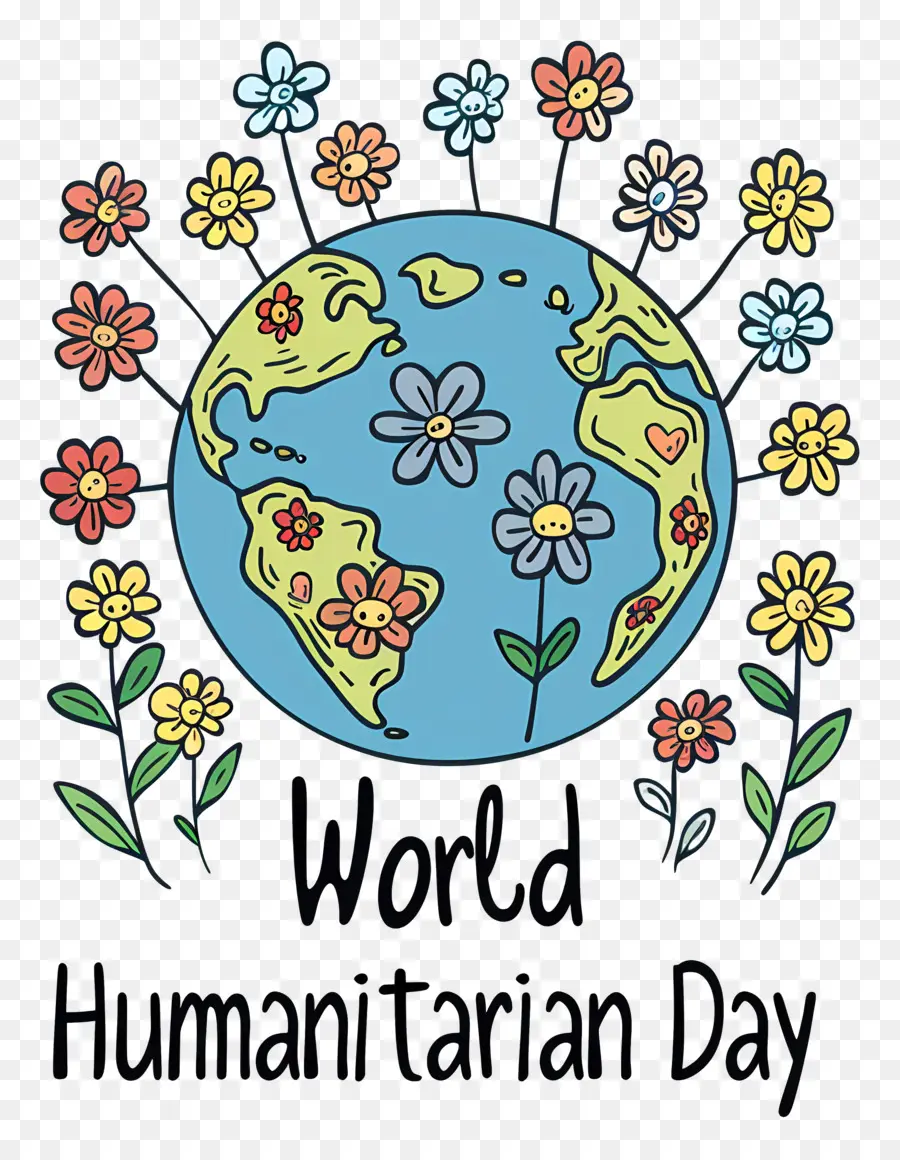 Dia Mundial Da Ação Humanitária，O Planeta Terra PNG
