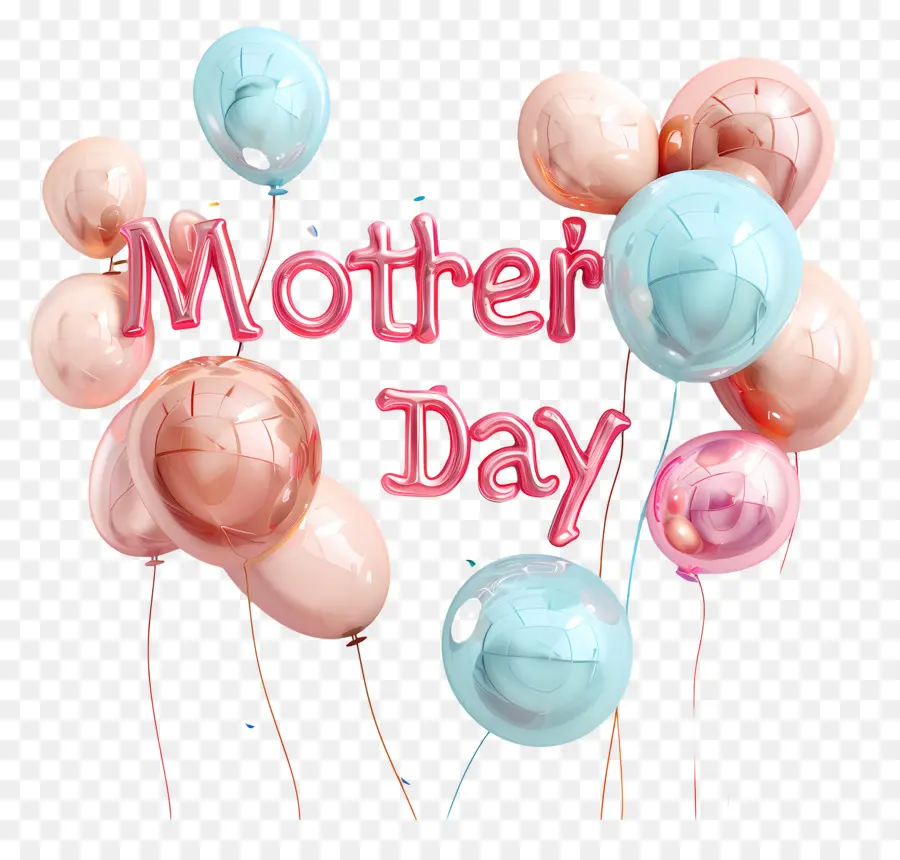 Dia Das Mães，Balões PNG