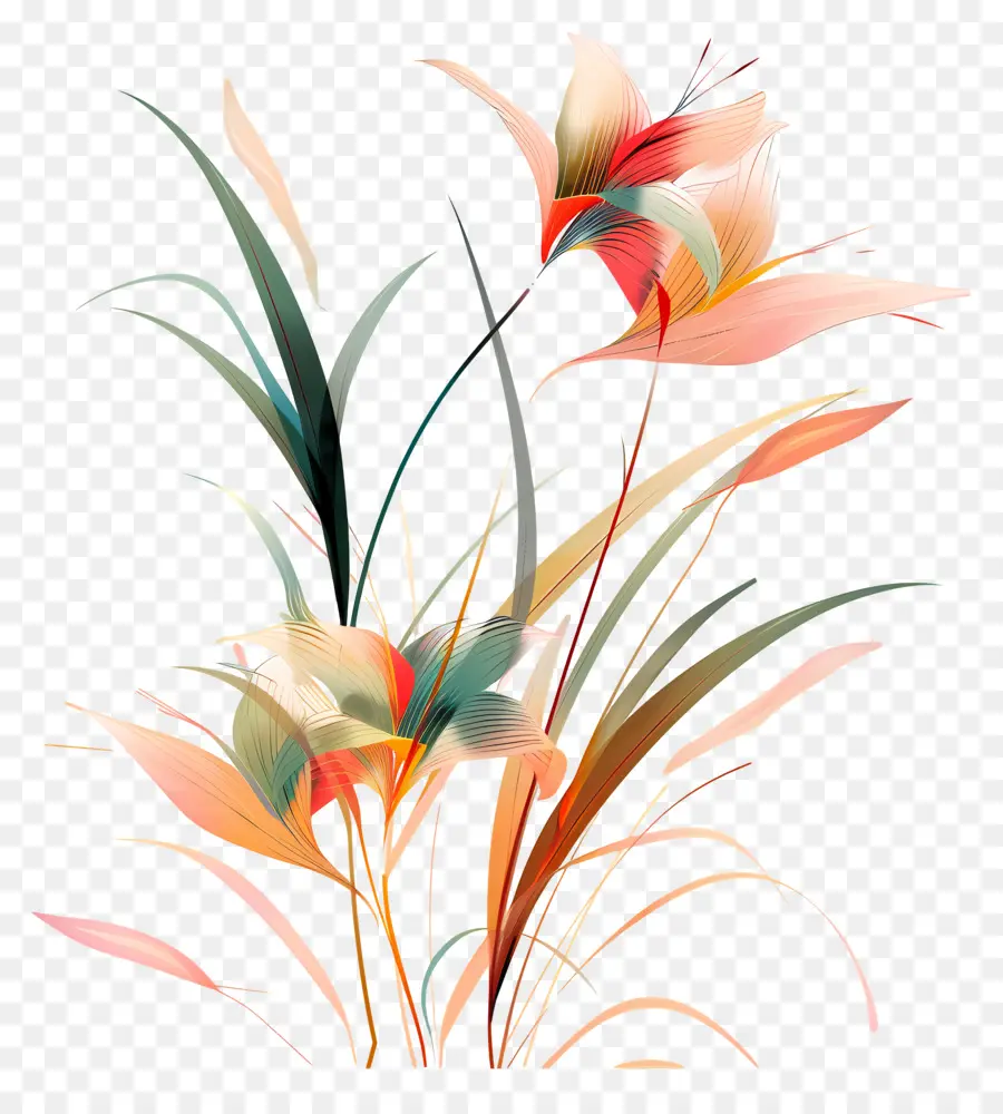 Grama De Flor，Exotic Flowers PNG